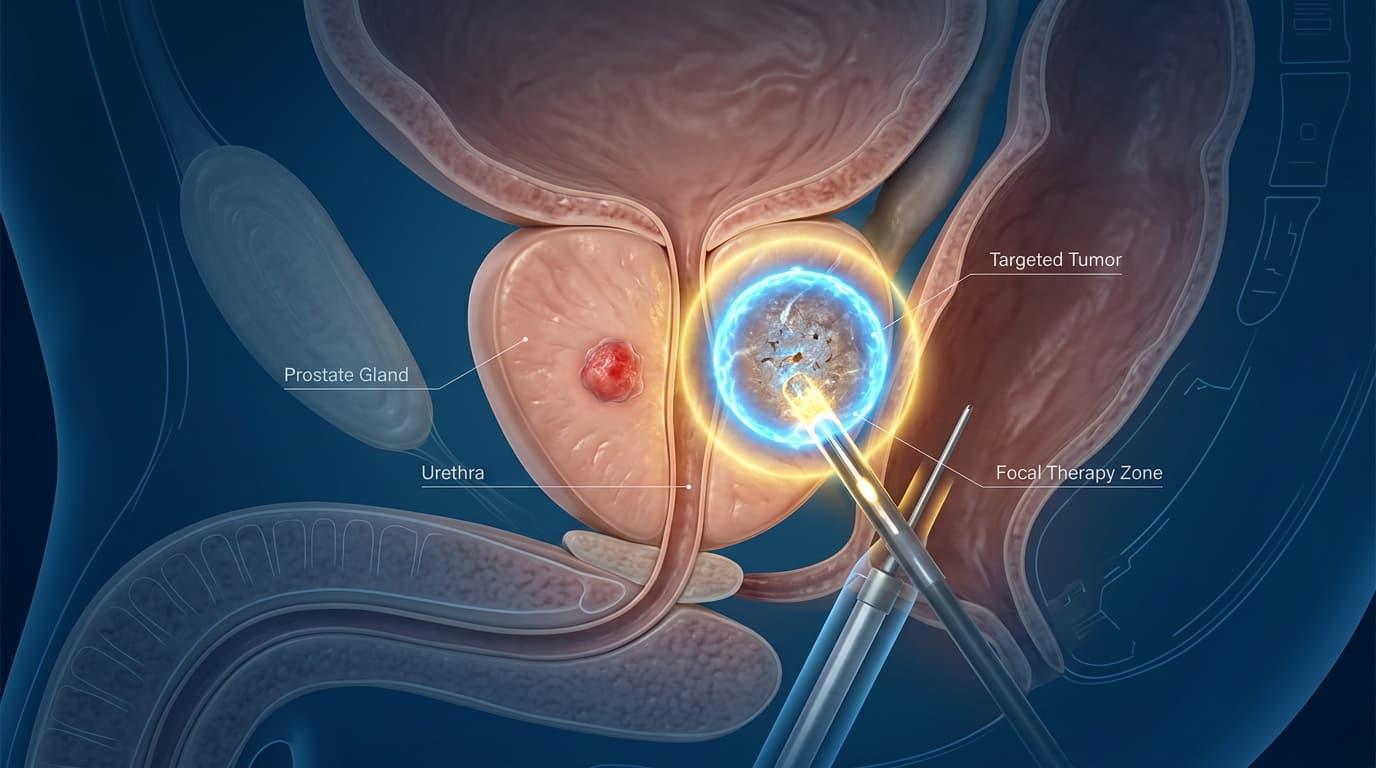 การรักษาแบบเฉพาะจุดสำหรับมะเร็งต่อมลูกหมาก (Focal Therapy)