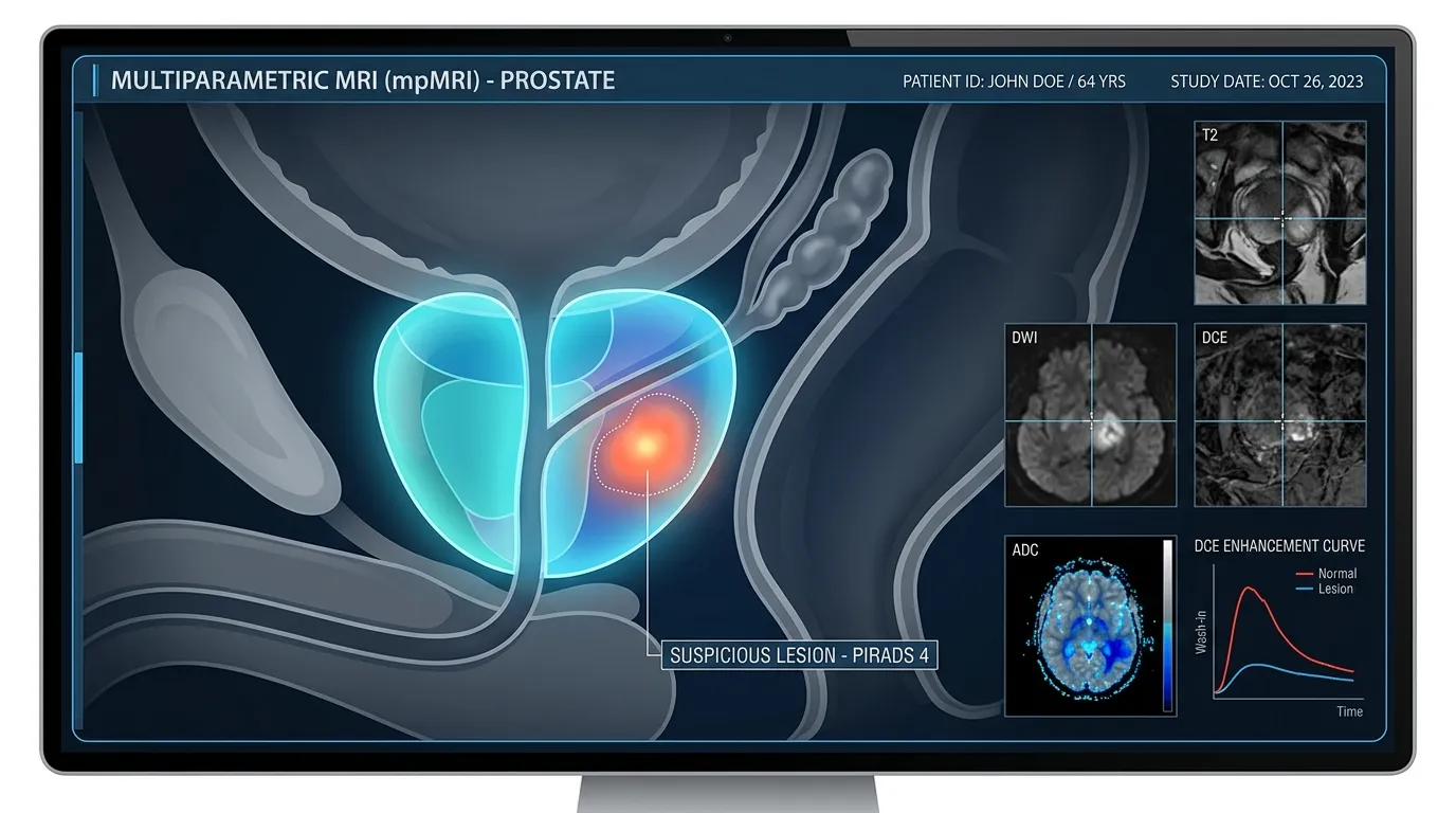 Multiparametric MRI (mpMRI) of the Prostate