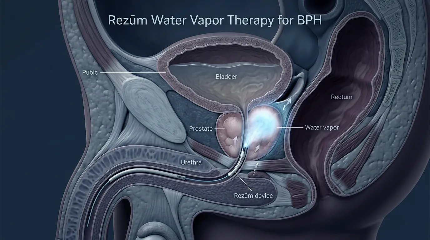 Rezūm Water Vapor Therapy for BPH Rezūm Water Vapor Therapy for BPH